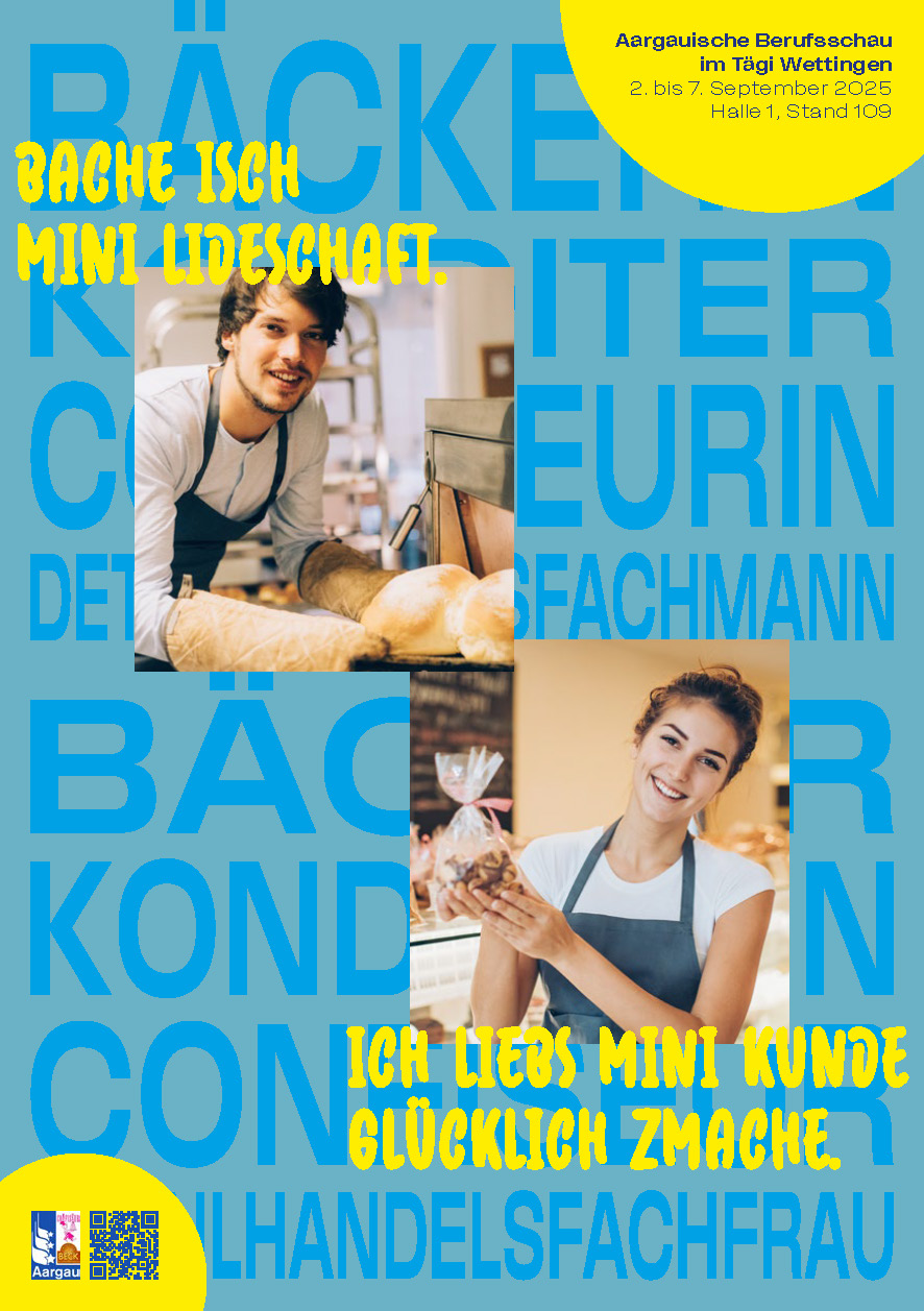Flyer Aargauische Berufsschau 2025